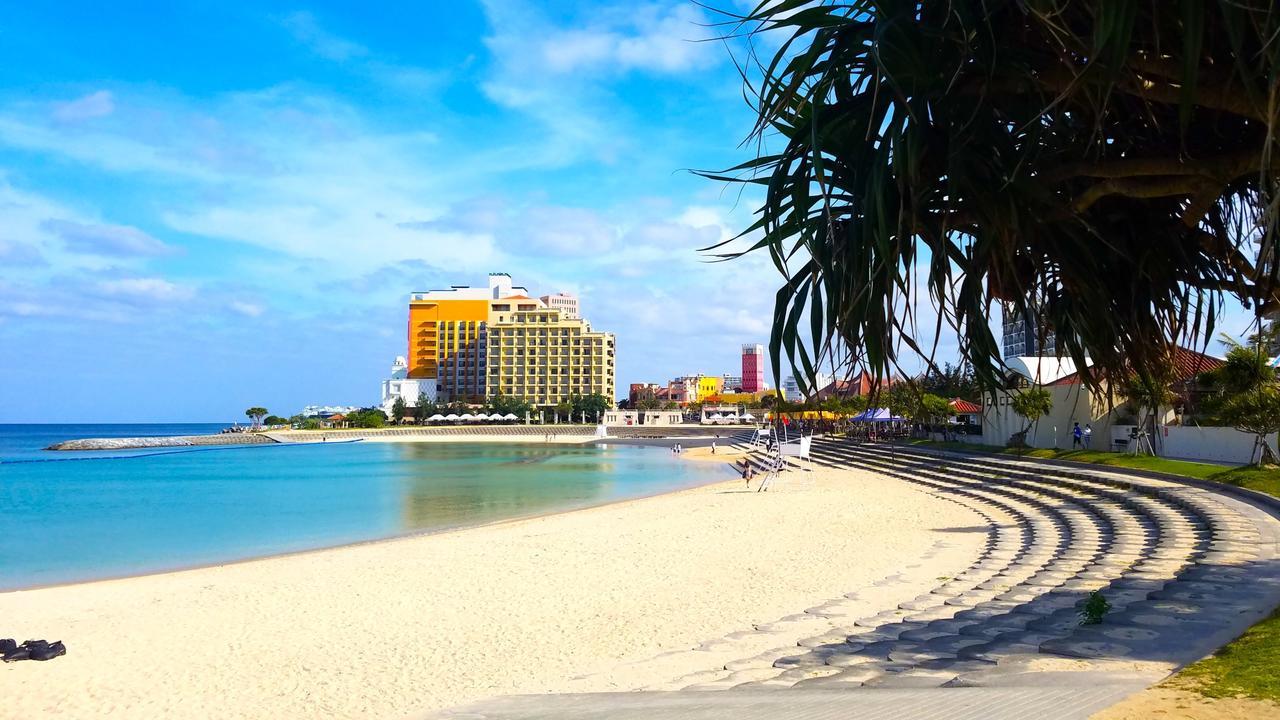 美滨海滩之家度假屋 北谷町 外观 照片
